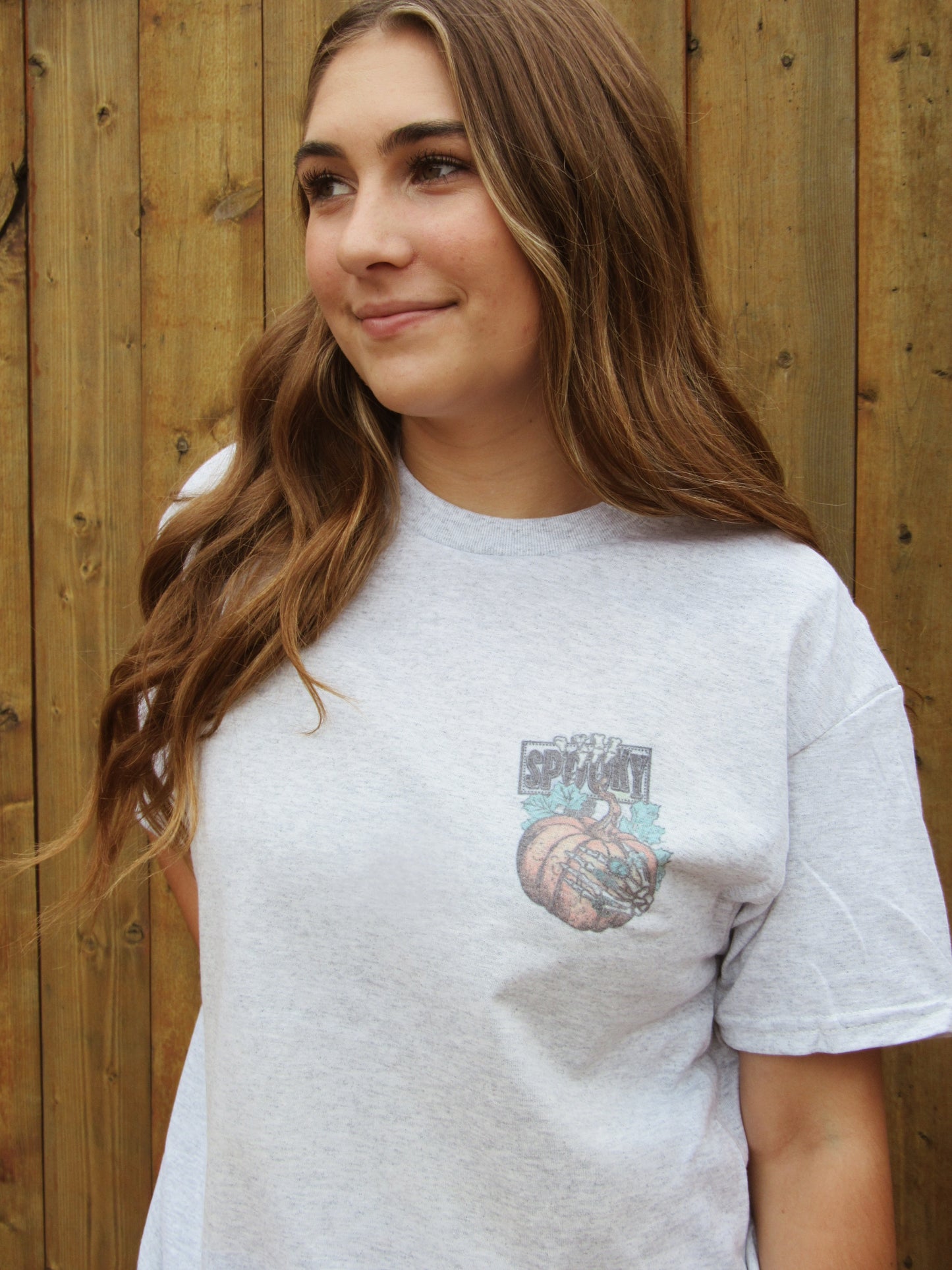Turquoise Spooky T-shirt