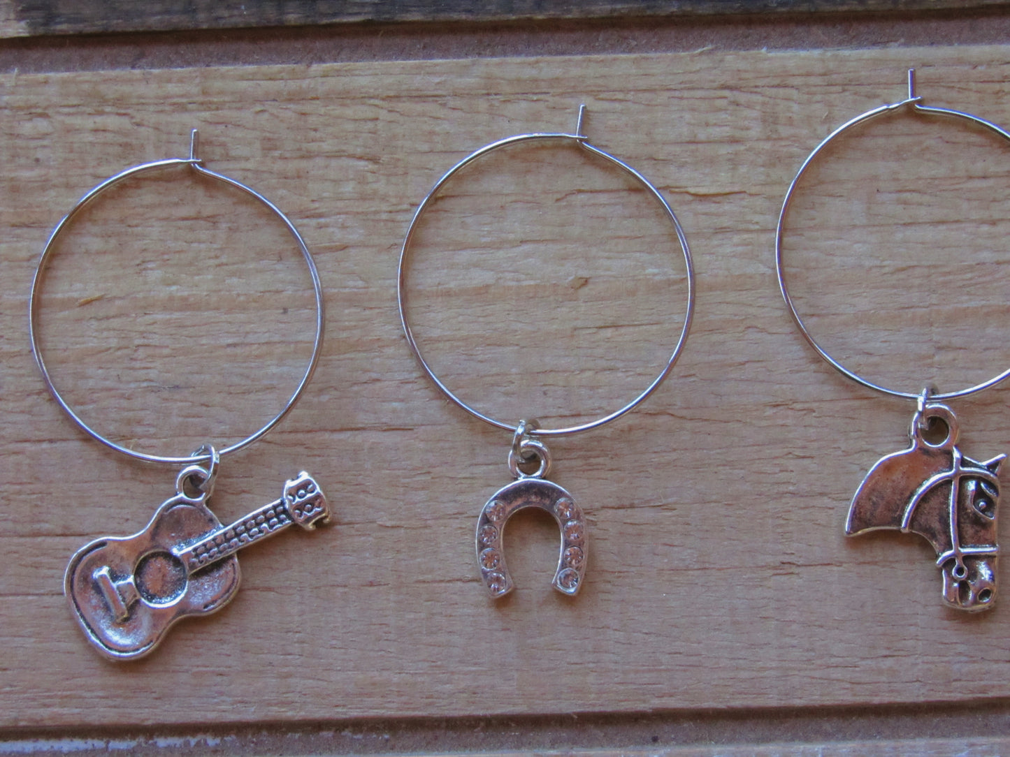 Western Wine Charms - Set 2