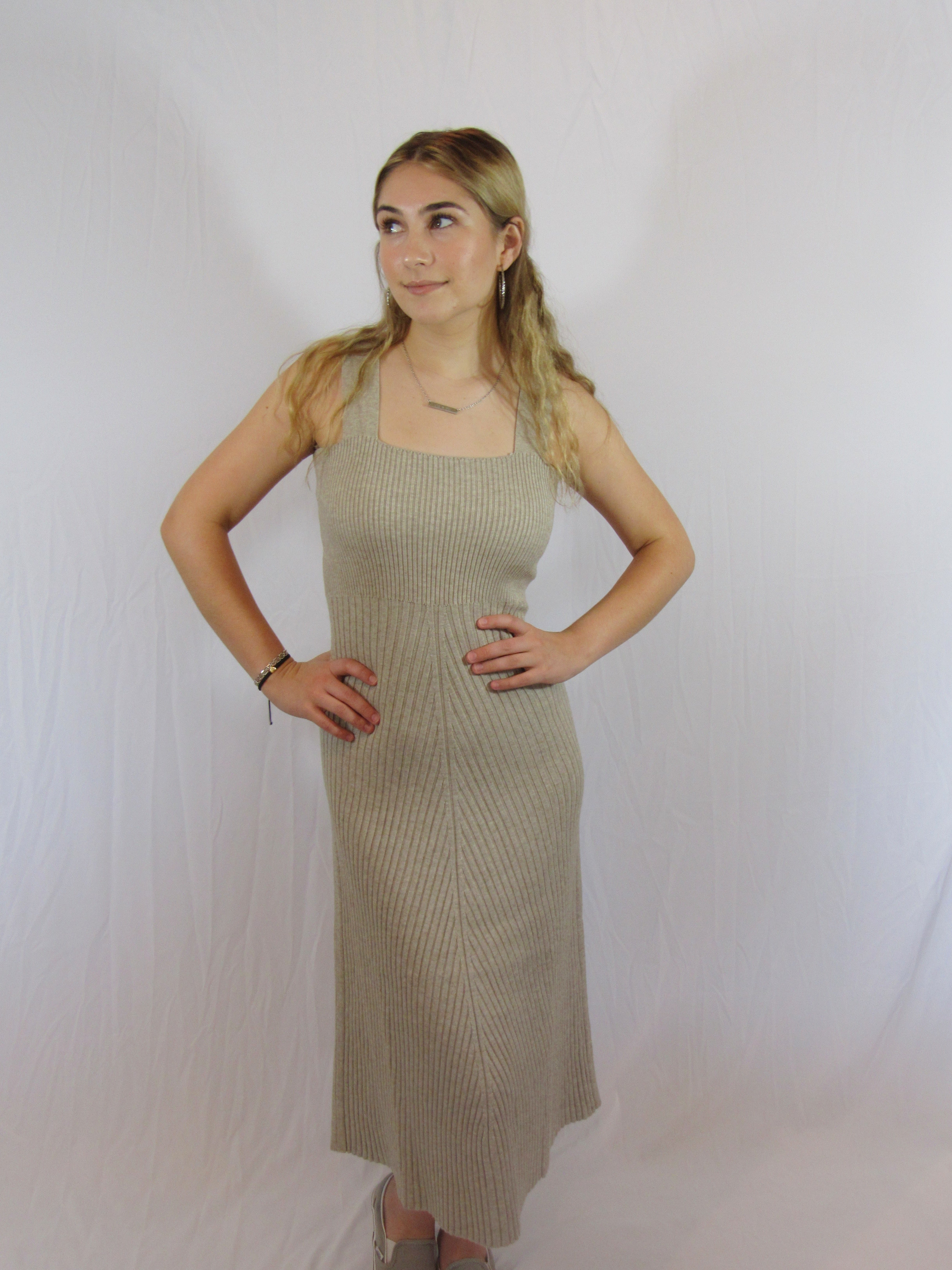 Sandy Sweater Dress Rustic Flair Sandy Sweater Dress Rustic Flair