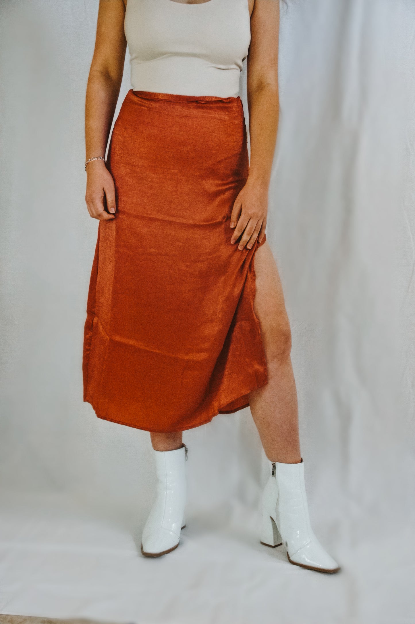 Rusty Slit Skirt